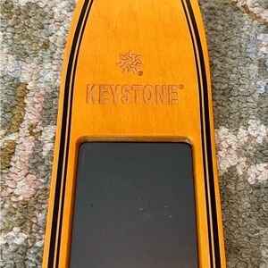 Keystone Ski Wooden Picture Frame Size 2.75x4.25 Light Brown